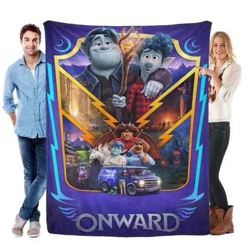 Onward Blanket Soft Bed Sofa Throw Cozy Lightweight Birthday Gift for Boys