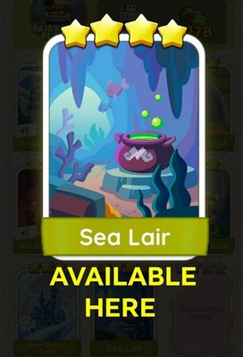 Sea Lair 4 -Set-15- EVER AFTER ALBUM MONO-POLY-GO SUPER SCHNELLER VERSAND MÖGLICH 