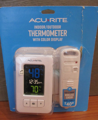 NEW AcuRite Digital Weather Forecaster Wireless Sensor Color Display Thermometer
