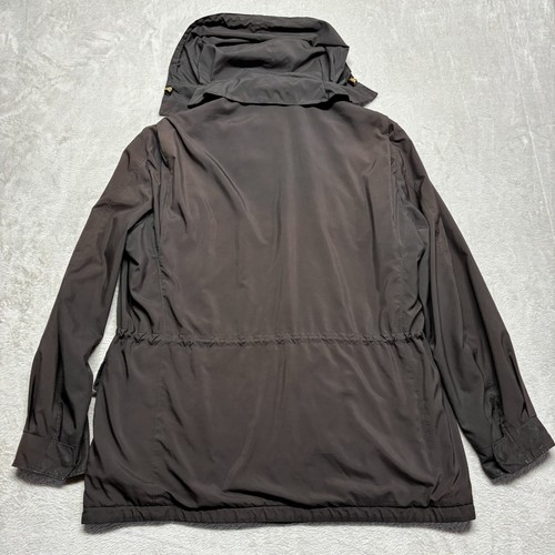 Loro Piana Cashmere Lined Traveller Parka Jacket Mens L SZ 50 Brown Hooded READ - Picture 4 of 16