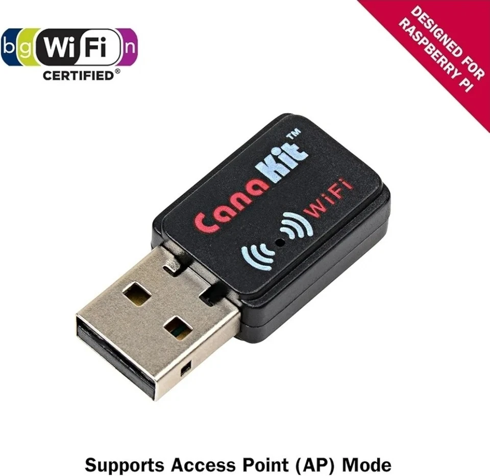 Raspberry Pi WiFi Wireless Adapter/Dongle 802.11 n/g/b 150 Mbps - Image 3 of 3