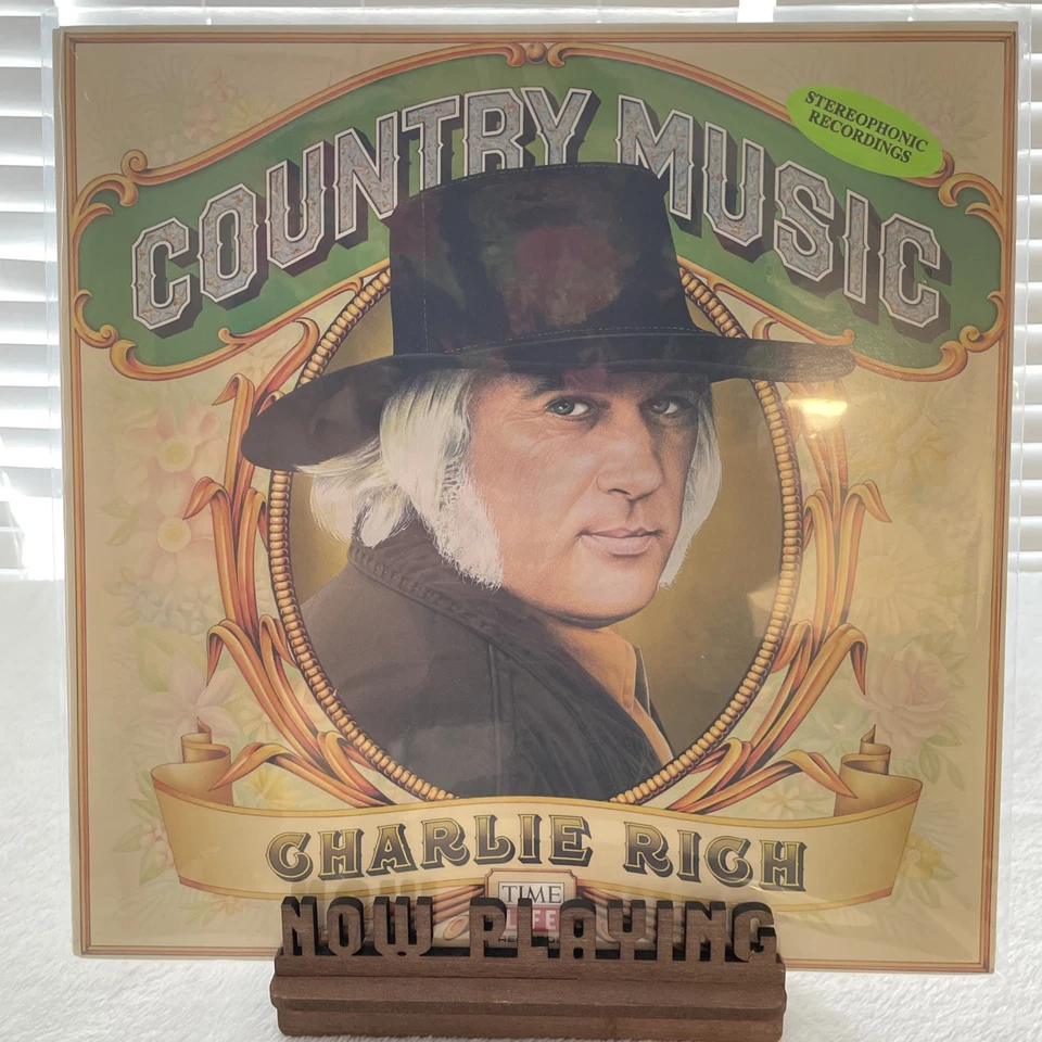 Country Music: Charlie Rich (1981) Vinyl Record Time Life STW-115 New Sealed - Image 2 of 4