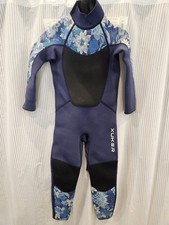 XUKER Kids 3mm Neoprene Wetsuit for Boys Girls Toddlers - Back Zip Thermal Sz 6