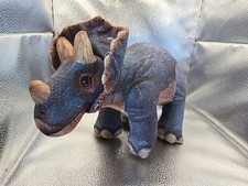 Jurassic Park 1992 Dakin Stuffed Animal Triceratops