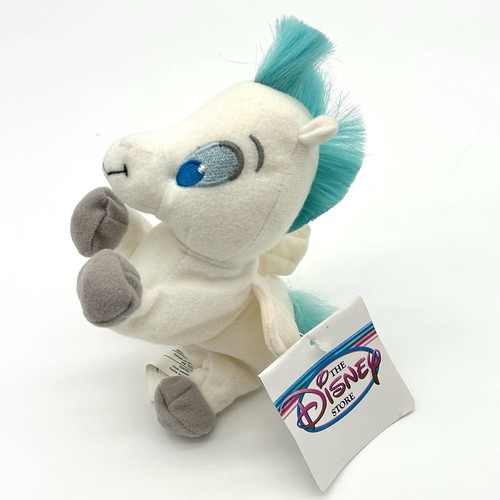 Vintage Disney Store Hercules Baby Pegasus Sitzsack Plüsch 90’er 7” Neu mit Etikett