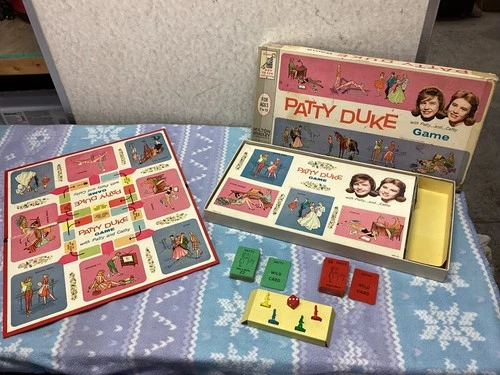 Vintage 1964 Patty Duke Board Game #4421 Milton Bradley Complete