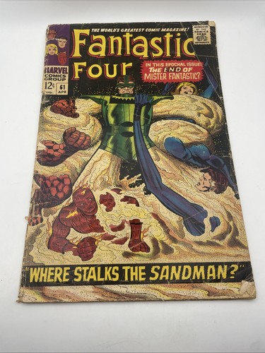 Fantastic Four #61 (Marvel Comics April 1967)