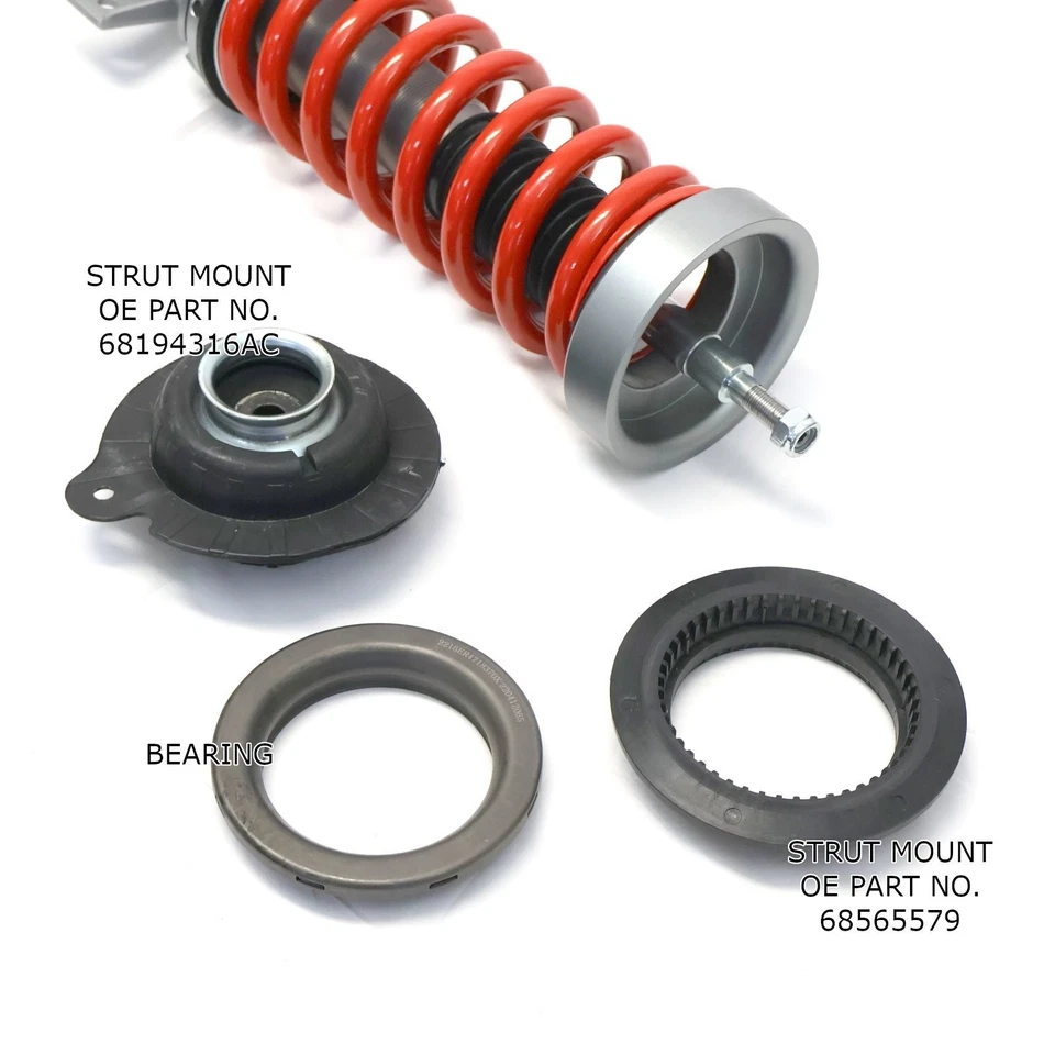 KIT DE ELEVACIÓN GODSPEED MONO-GR GRAVEL COILOVERS PARA JEEP CHEROKEE (KL) 2014-2023 Foto 3 de 4