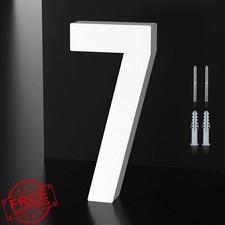useNumber 5 inch white house number 7
