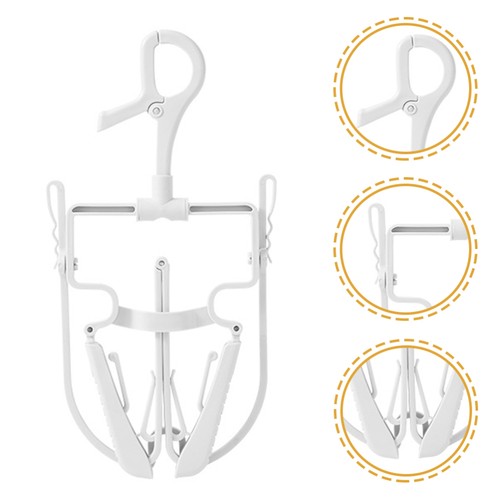 Foldable Hanger Multi-function Hoodie Anti-slip Clothes Travel Hoodies - Picture 7 of 12