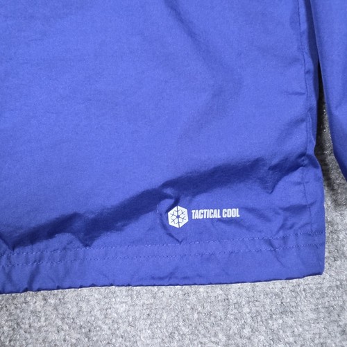 CCM Windbreaker Mens L Blue Full Zip Hockey Long Beach Sharks Embroidered - Picture 7 of 18