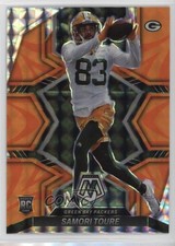 2022 Panini Mosaic Rookies Reactive Orange Mosaic Prizm Samori Toure #357 0h6x