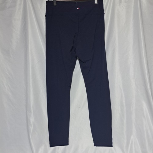 Womens Tommy Hilfiger Navy Embroidered Tommy Logo Legging Size Medium - Picture 3 of 4