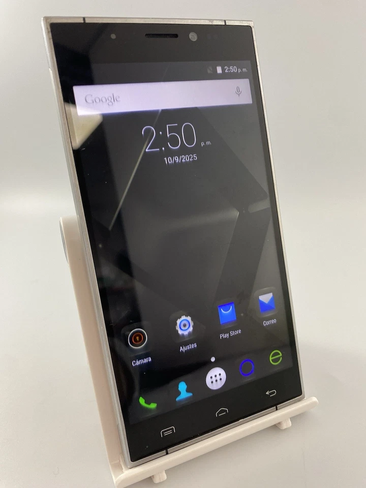 Doogee F5 Silver Unlocked 16GB Dual SIM 5.5" 13MP Android Smartphone Fault #C02 - Image 3 of 4