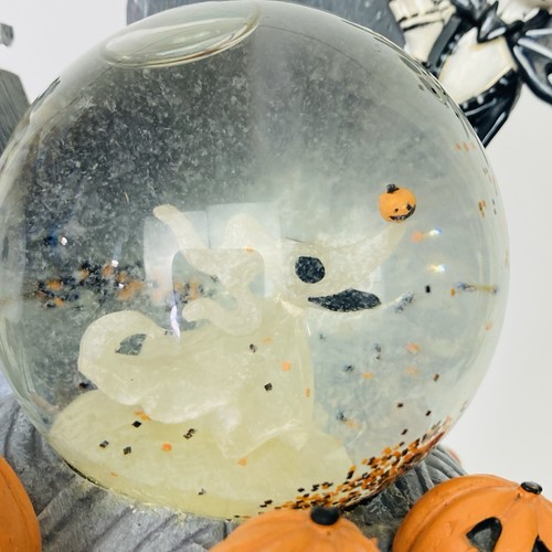 Disney Nightmare Before Christmas Snow Globe Jack Skellington Zero Collectible - Picture 8 of 12