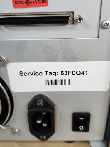 Nowy stary magazyn NAPĘD TAŚMOWY DELL POWERVAULT 110T SDLT 320 QUANTUM TR-S23BA - Zdjęcie 12 z 21