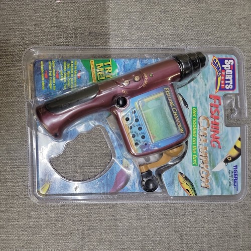Fishing Champion Sports Feel Games 1997 Tiger Electronics Model 73-101 ungeöffnet - Bild 4 von 9