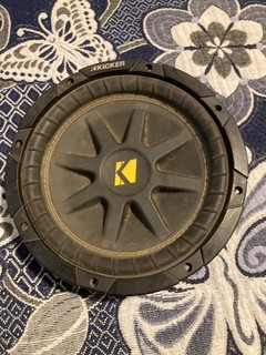 Kicker 43C104 10" Power Single 4 Ohm Car Subwoofer