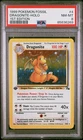 1999 Pokémon Fossil Dragonite 1st Edition Holo #4/62 PSA 8 NM-MT