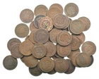 (50) 1890 - 1899’s Era Indian Head Cents Penny Lot Collection US Coin Roll *232