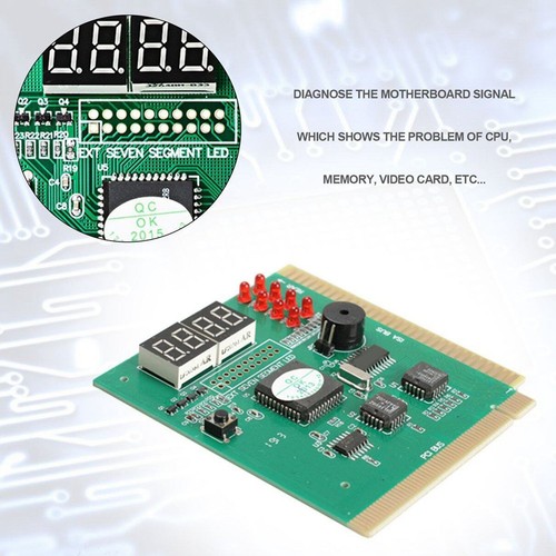 4-Stelliger PC-Analysator, Diagnosepostkarten-Motherboard-Tester für ISA-PC9416 - Bild 8 von 10