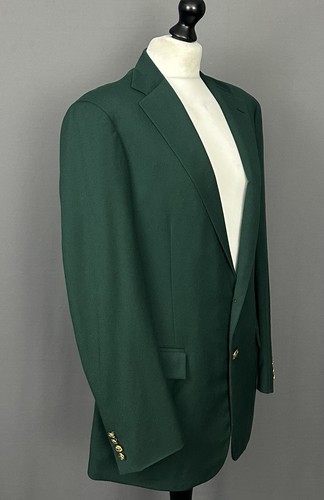 CHAQUETA BLAZER RALPH LAUREN / ABRIGO DEPORTIVO 100% LANA - Hombre Talla 40L - 40" Pecho - Imagen 16 de 20