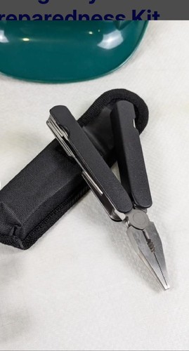 CERT Kit de préparation aux interventions d'urgence chapeau rigide multi-outils lunettes de sécurité fourre-tout - Photo 9/10