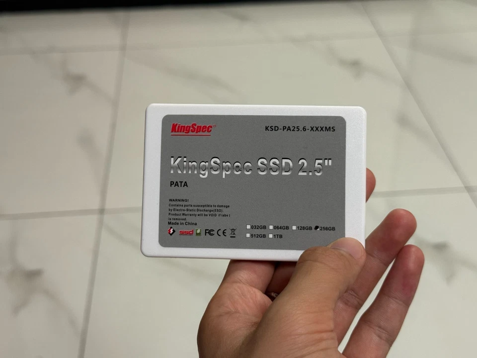 🚀 KingSpec 2,5" PATA/IDE SSD - MLC Flash, SM2236 Controller! - Bild 2 von 4