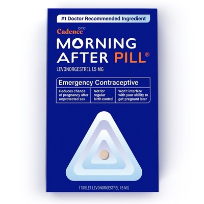 Morning after pill, Emergency Contraceptive, Plan B 1.5MG Exp 07/2025