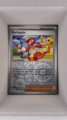 HARLEQUIN 083/086 REVERSE HOLO WHITE FLARE LP