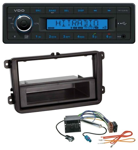 VDO Bluetooth AUX USB MP3 Autoradio für Skoda Fabia Octavia Rapid Roomster - Bild 1 von 5