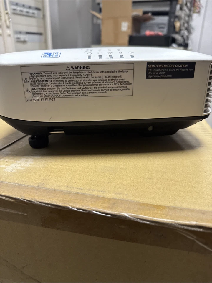 VIDEOPROIETTORE EPSON EB-1985WU FULL HD ANSI LUMEN 4800 PROIETTORE HDMI 3LCD 108 - Immagine 4 di 4