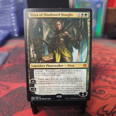 MTG | Nissa of Shadowed Boughs [Zendikar Rising] Near Mint NM Magic Card 