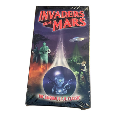 Invaders From Mars VHS 1996 Good Times Science Fiction Classic - New Sealed