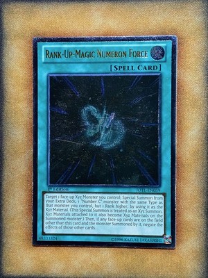 Yugioh Rank-Up-Magic Numeron Force JOTL-EN059 Ultimate Rare 1st Ed LP