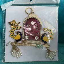 Ganesha Shubh Labh Indian Decorations And Feet New! In Package