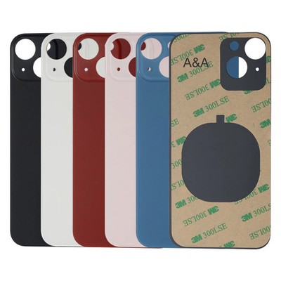 Replacement Back Glass For iPone 8 XR X XS 11 12 13 14 15 PM Big hole with Logo