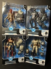 DC Multiverse McFarlane Batman Last Knight on Earth Build A Figure BANE Set