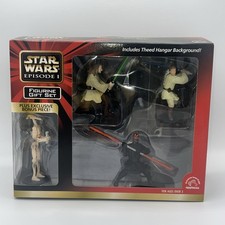 Star Wars 1998 - Figurine Set - Obi-Wan Kenobi, Qui-Gon Jinn, Darth Maul - New