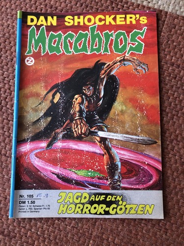 Gruselroman: Macabros Bd. 105 - Jagd auf den Horror-Götzen (Dan Shocker)