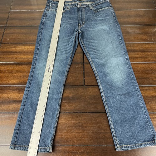 Levis 514 Denim Jeans Blue Wash Straight Leg Regular Fit Men Size 38x30 - Bild 7 von 11