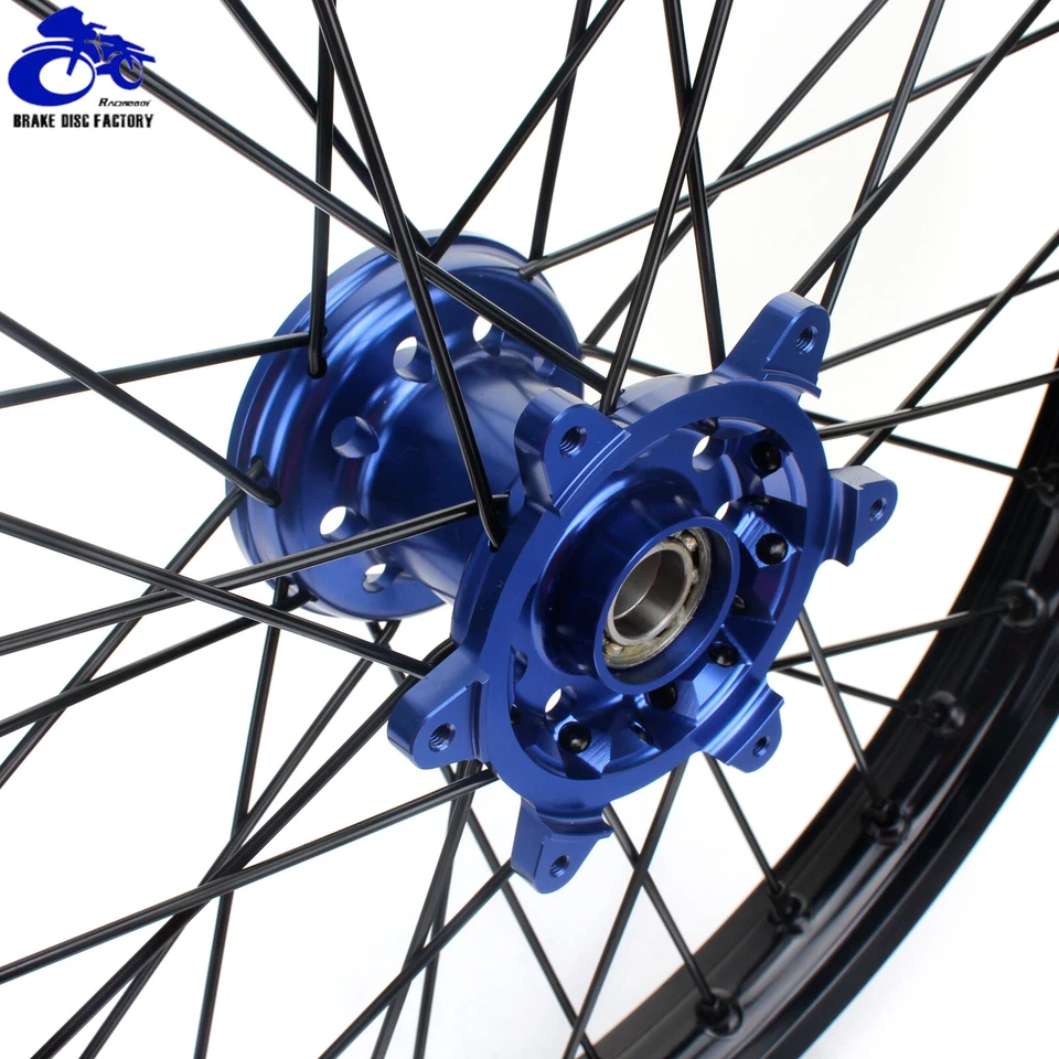 YZF 250 450 Complete 21" & 19" Wheels Hub Rim Set for Yamaha YZ250F YZ450F 14-25 - Image 4 of 4