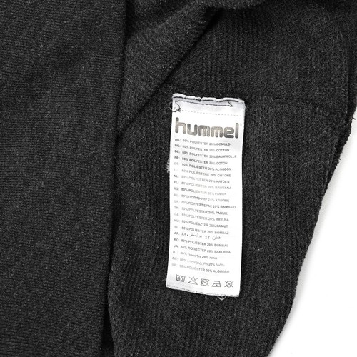 Hummel Sweatshirt Mens Waffle Knit Crew Neck Pullover Embroidered Logo XL Casual - Imagen 8 de 10