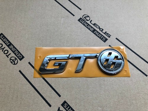 Toyota GT86 GT 86 Scion Heckklappe Emblem Logo Schriftzug Typenschild Badge - Bild 2 von 3
