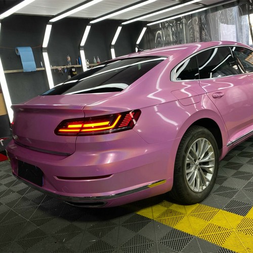 Pink Laser Car Wrap Vinyl Auto Protection Car Vehilce Sticker Wrap AU 60inx12in - Bild 6 von 9