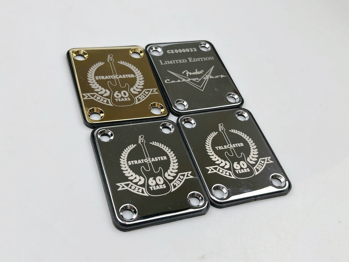 Electric Guitar Neck Plate 60th Anniversary for ST and TL