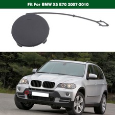 Cubierta de enganche de remolque para parachoques delantero derecho gancho de remolque tapa de ojo para BMW X5 E70 2007-2010