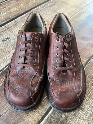 DR. MARTENS 11200 PEBBLE LEATHER BROWN OXFORD SHOES MENS  display picture 3