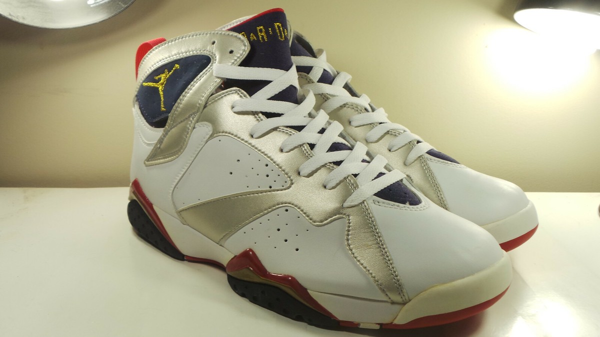 DS 2004 NIKE AIR JORDAN 7 VII 304775 171 OLYMPIC 10.5 I III XI 1 3