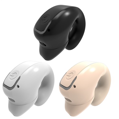 Open-Ear Bluetooth 5.0 Headphones Wireless Earbuds Sport Headset Touch Control